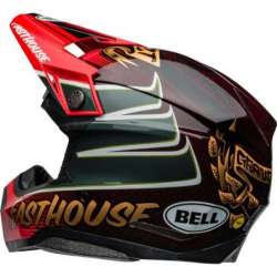 Casque BELL Moto-10 Spherical - Fasthouse DITD 24 Gloss Red/Gold