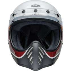 Casque BELL Moto-3 - RSD Saddleback Satin/Gloss White/Black