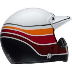 Casque BELL Moto-3 - RSD Saddleback Satin/Gloss White/Black