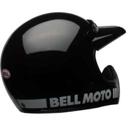 Casque BELL Moto-3 Classic - Noir brillant