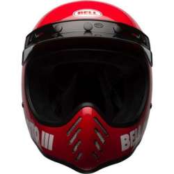 Casque BELL Moto-3 Classic - Rouge brillant