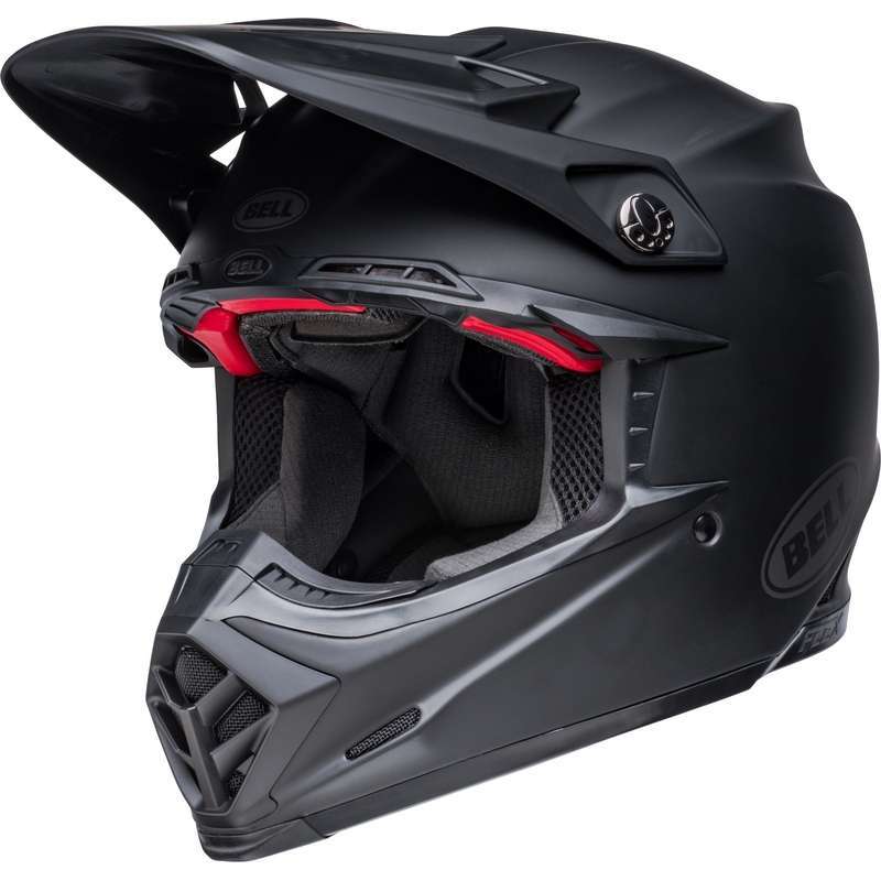 Casque BELL Moto-9s Flex Solid - Noir mat Casque BELL Moto-9s Flex Solid - Noir mat
