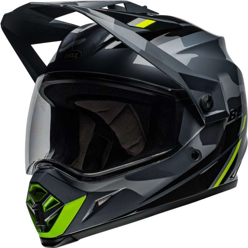 Casque BELL MX-9 Adventure MIPS - Alpine Gloss Met Gray/Camo Casque BELL MX-9 Adventure MIPS - Alpine Gloss Met Gray/Camo
