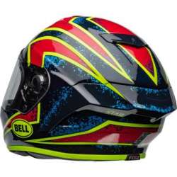 Casque BELL Race Star DLX Flex - Xenon Gloss Red/Silver