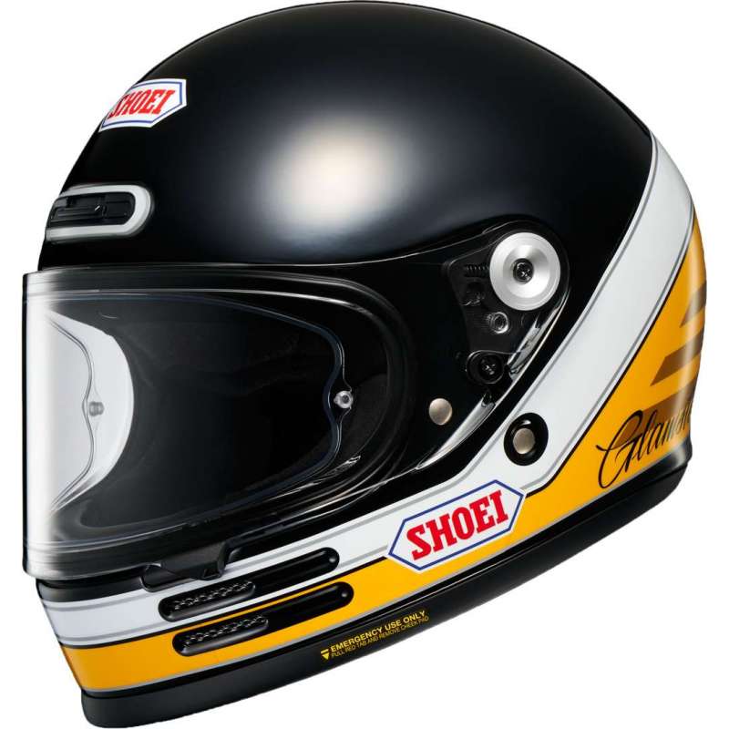 Casque intégral Glamster 06 Abiding TC-3 noir-jaune-blanc