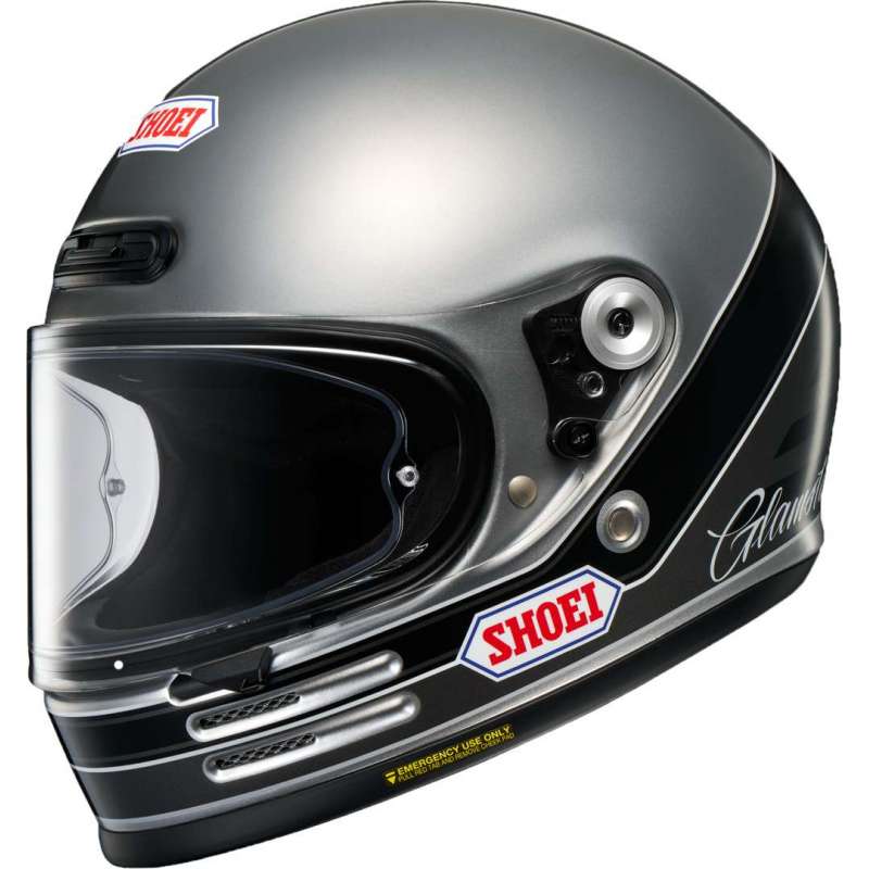 Casque intégral Glamster 06 Abiding TC-10 gris-noir-blanc