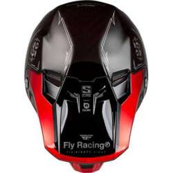 Casque FLY RACING Formula Smart Carbon Legacy - rouge carbone/noir
