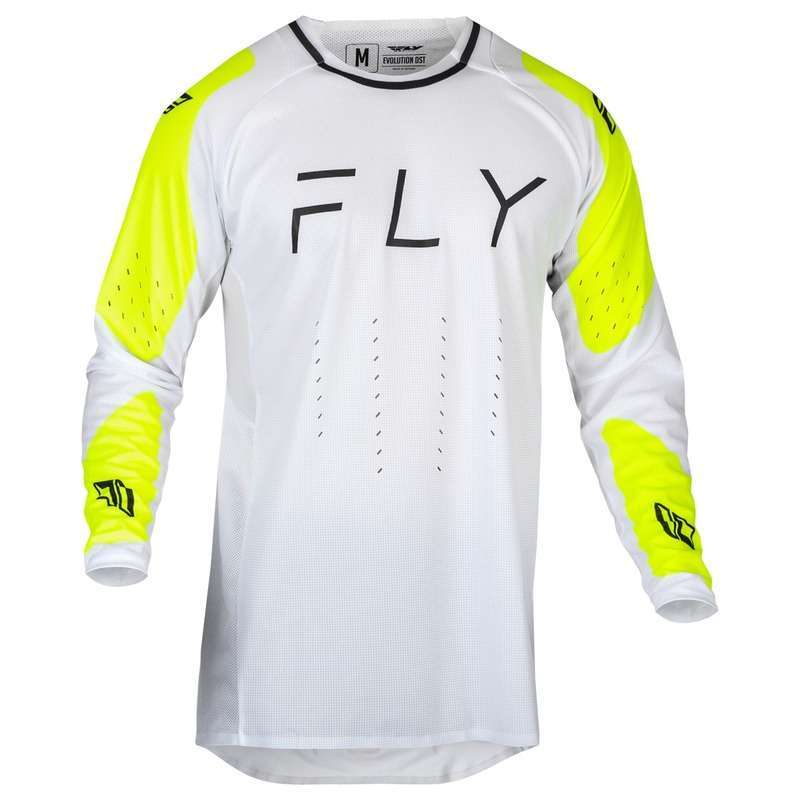 FLY RACING Evolution DST Trikot - Weiß/Hi-Vis