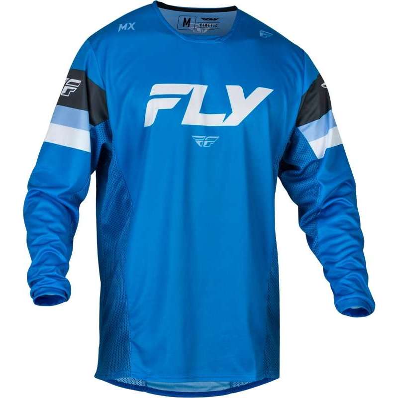 FLY RACING Kinetic Prix Trikot - Bright Blue/anthracite/white