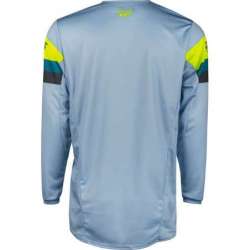 FLY RACING Kinetic Prix Kindertrikot - Ice Grey/anthracite/Hi-Vis