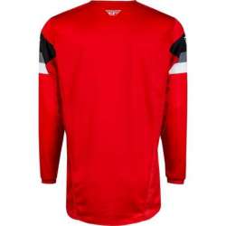 FLY RACING Kinetic Prix Trikot - rot/grau/weiß