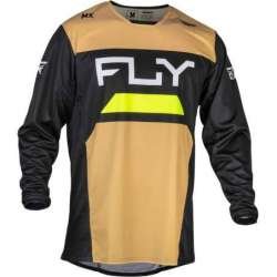 FLY RACING Kinetic Reload Trikot - khaki/schwarz/Hi-Vis