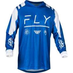 FLY RACING F-16 Trikot - True Blue/weiß