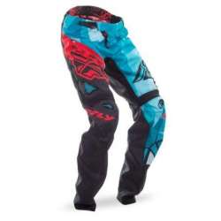 Pantalon FLY RACING Kinetic Bicycle Crux 2017 Dark Teal/Rouge  - Hp