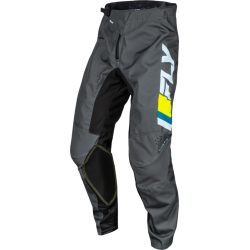 Kinderhose FLY RACING Kinetic - Ice Grey/anthracite/Hi-Vis