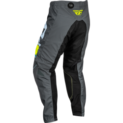 Kinderhose FLY RACING Kinetic - Ice Grey/anthracite/Hi-Vis