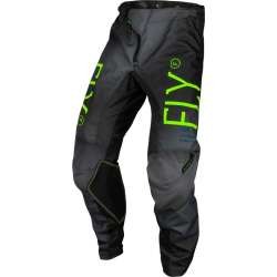 FLY RACING Kinderhose Kinetic Prodigy - Anthrazit/ Fluo Green/True Blue