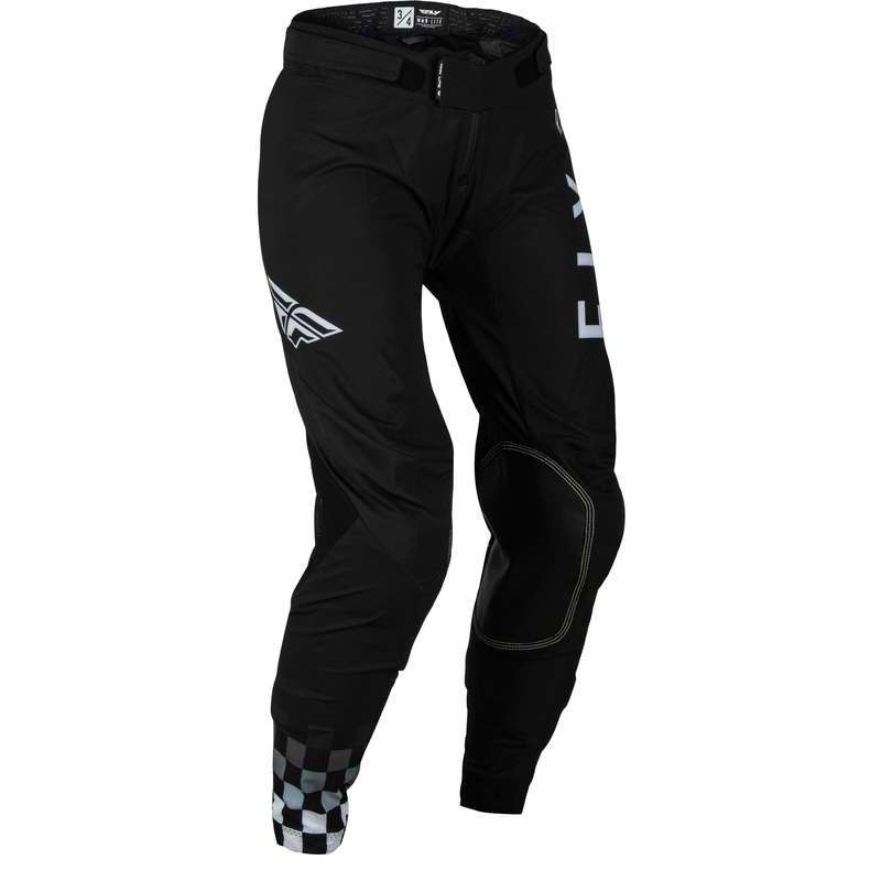 FLY RACING Lite Damenhose - Schwarz/Hellgrau