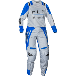 Damenhose FLY RACING F-16 - Arctic Grey/blau
