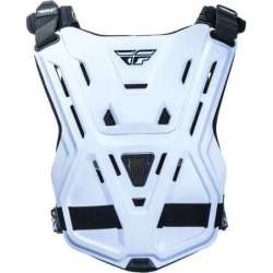 Plastron FLY RACING Revel Roost Race CE blanc