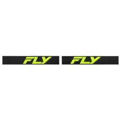 Masque FLY RACING Focus noir/jaune fluo - écran clair