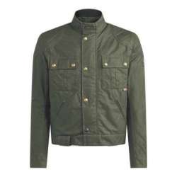 BELSTAFF BROOKLANDS JACKE HERREN-GRÜN