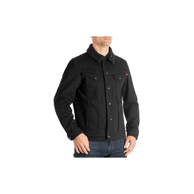 PANDO MOTO VESTE HUSKY HOMMES-Noir