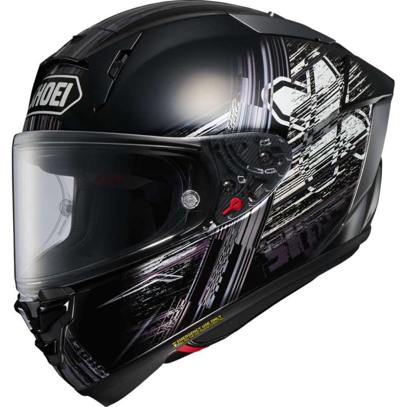 Casque intégral Shoei X-Spirit Pro Crosslogo TC-5, noir-blanc Casque intégral Shoei X-Spirit Pro Crosslogo TC-5, noir-blanc