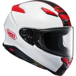 Casque intégral Shoei NXR2 Beaut TC-1, blanc-noir-rouge