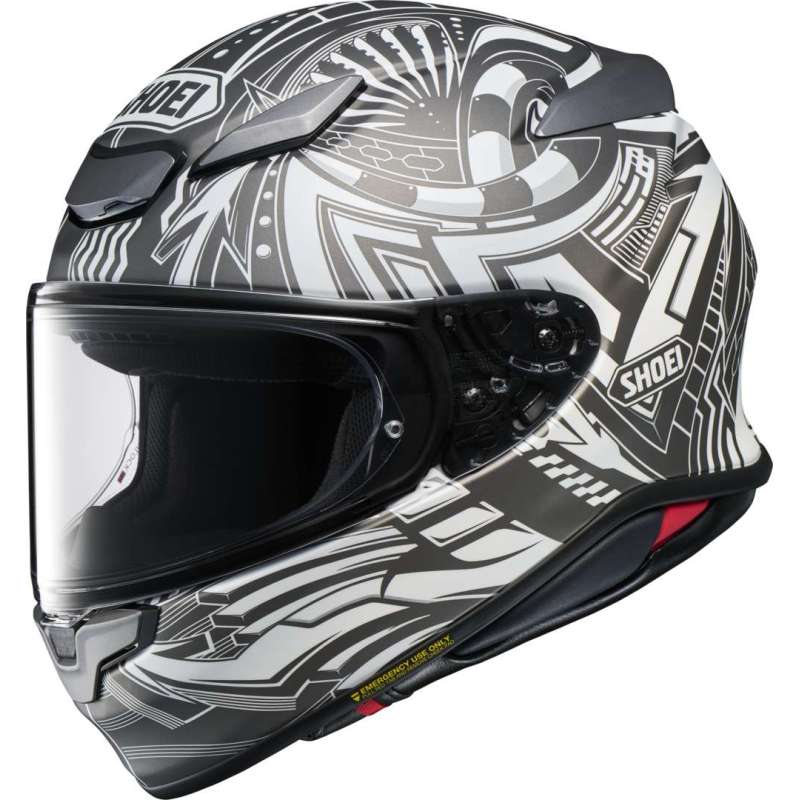 Integralhelm Shoei NXR2 Beaut TC-6, mattschwarz-grau-weiß Integralhelm Shoei NXR2 Beaut TC-6, mattschwarz-grau-weiß