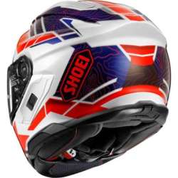 Integralhelm Shoei GT-Air 3 Hike TC-10, weiss-rot-blau
