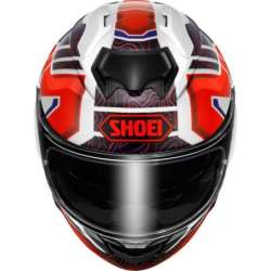 Integralhelm Shoei GT-Air 3 Hike TC-10, weiss-rot-blau