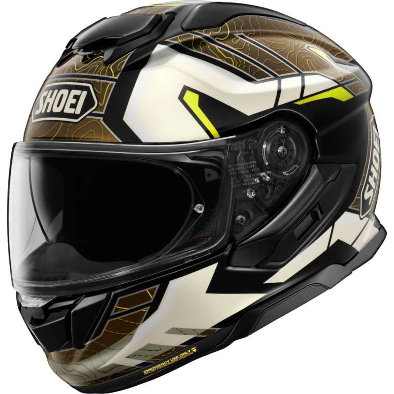 Integralhelm Shoei GT-Air 3 Hike TC-11, schwarz-weiß-gelb Integralhelm Shoei GT-Air 3 Hike TC-11, schwarz-weiß-gelb