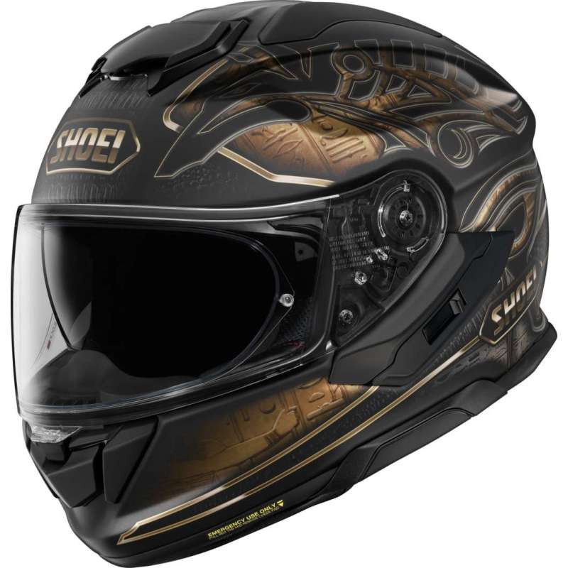 Integralhelm Shoei GT-Air 3 Nile TC-9, matt-gold-schwarz