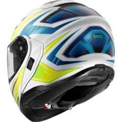 Modularer Helm Shoei Neotec 3 Anthem TC-3, weiß- blau- gelb