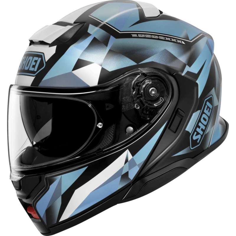 Modularer Helm Shoei Neotec 3 Fragments TC-2, schwarz-blau-weiß Modularer Helm Shoei Neotec 3 Fragments TC-2, schwarz-blau-weiß
