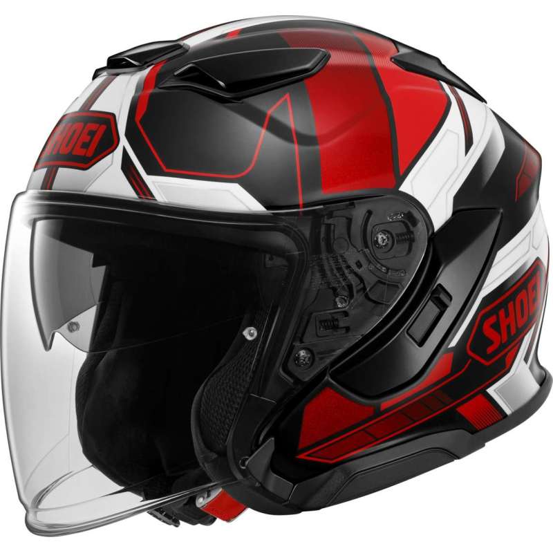 Jethelm Shoei J-Cruise 3 Whizzy TC-1 schwarz-rot-weiss Jethelm Shoei J-Cruise 3 Whizzy TC-1 schwarz-rot-weiss