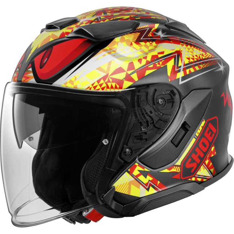 Jethelm Shoei J-Cruise 3 Inspired TC-1, schwarz-gelb-orange Jethelm Shoei J-Cruise 3 Inspired TC-1, schwarz-gelb-orange
