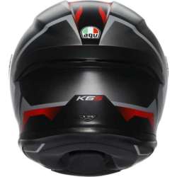 Casque intégral AGV K6 S Karve mat noir blanc rouge