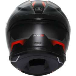 Casque intégral AGV K6 S Karve mat noir gris rouge