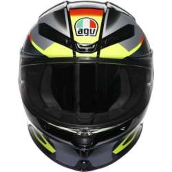 Casque intégral AGV K6 S Erazer noir rouge jaune