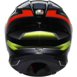Casque intégral AGV K6 S Erazer noir rouge jaune