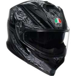 Casque intégral AGV K7 Damascus noir argent