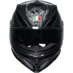 Casque intégral AGV K7 Damascus noir argent
