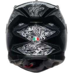 Casque intégral AGV K7 Damascus noir argent