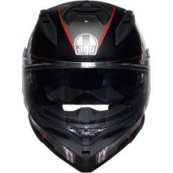Casque intégral AGV K7 Kyber noir rouge