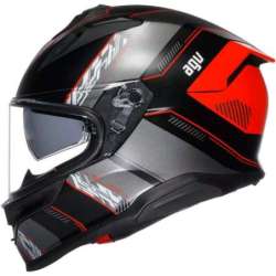 Casque intégral AGV K7 Kyber noir rouge