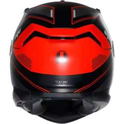 Casque intégral AGV K7 Kyber noir rouge