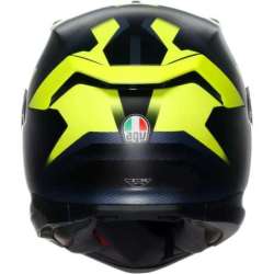 Integralhelm AGV K7 Glimpse schwarz gelb