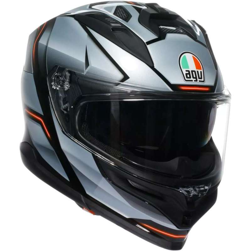 Integralhelm AGV K7 Jaeger schwarz silber